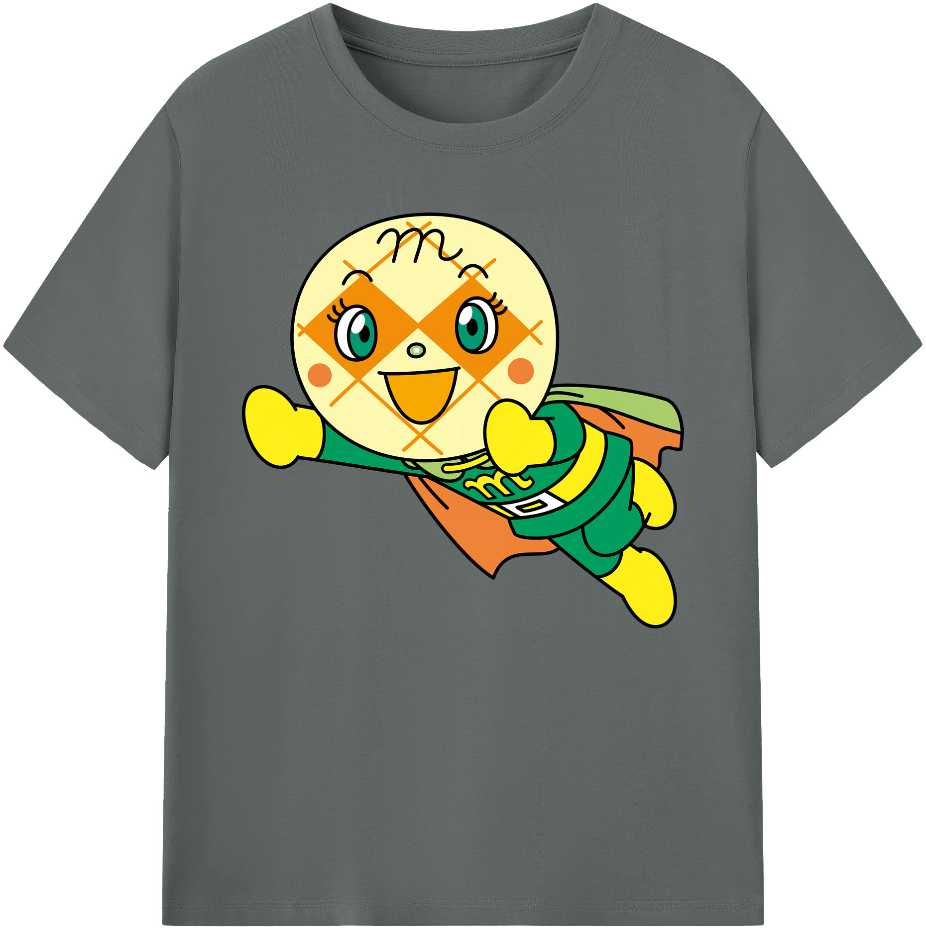 （画像用） アンパンマン Anpanman 綿100％ メンズ半袖Tシャツ｜肌触りやわらか＆通気性